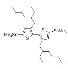ЦАС:1535196-15-6|(3,3'-бис(2-етилхексил)-[2,2'-битиофен]-5,5'-диил)бис(триметилстанан)
